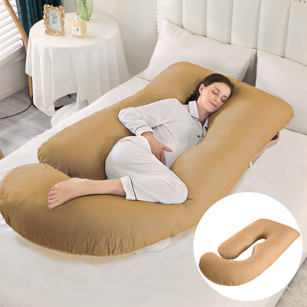 J-Type Maternity Waist Support Slope Pillow