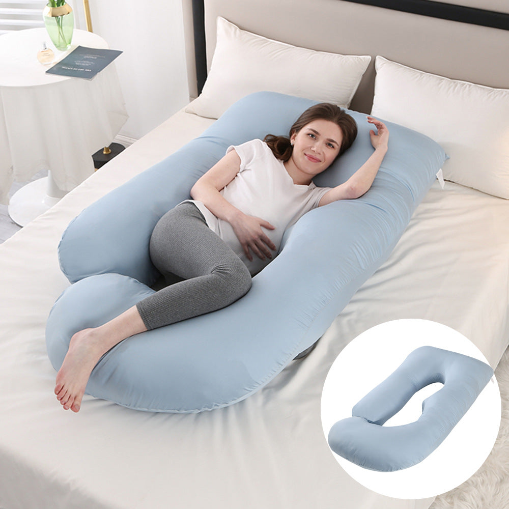 J-Type Maternity Waist Support Slope Pillow