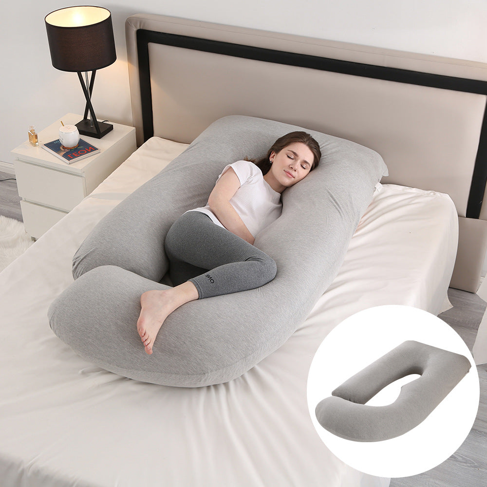 J-Type Maternity Waist Support Slope Pillow