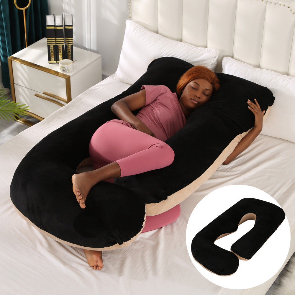 J-Type Maternity Waist Support Slope Pillow