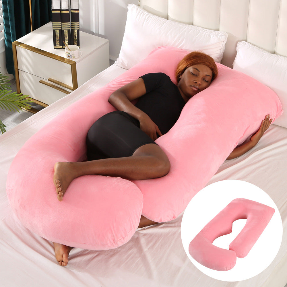 J-Type Maternity Waist Support Slope Pillow