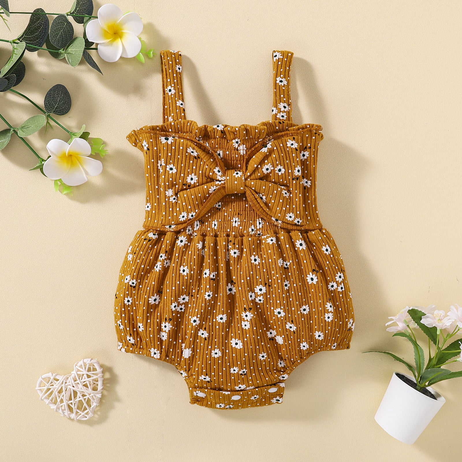 Sleeveless Summer Baby Rompers Jumpsuit
