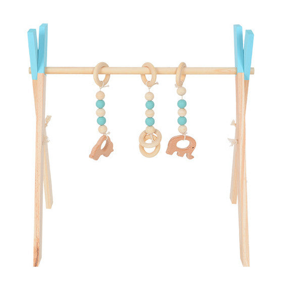 Wooden Baby Fitness Frame Educational Toy
