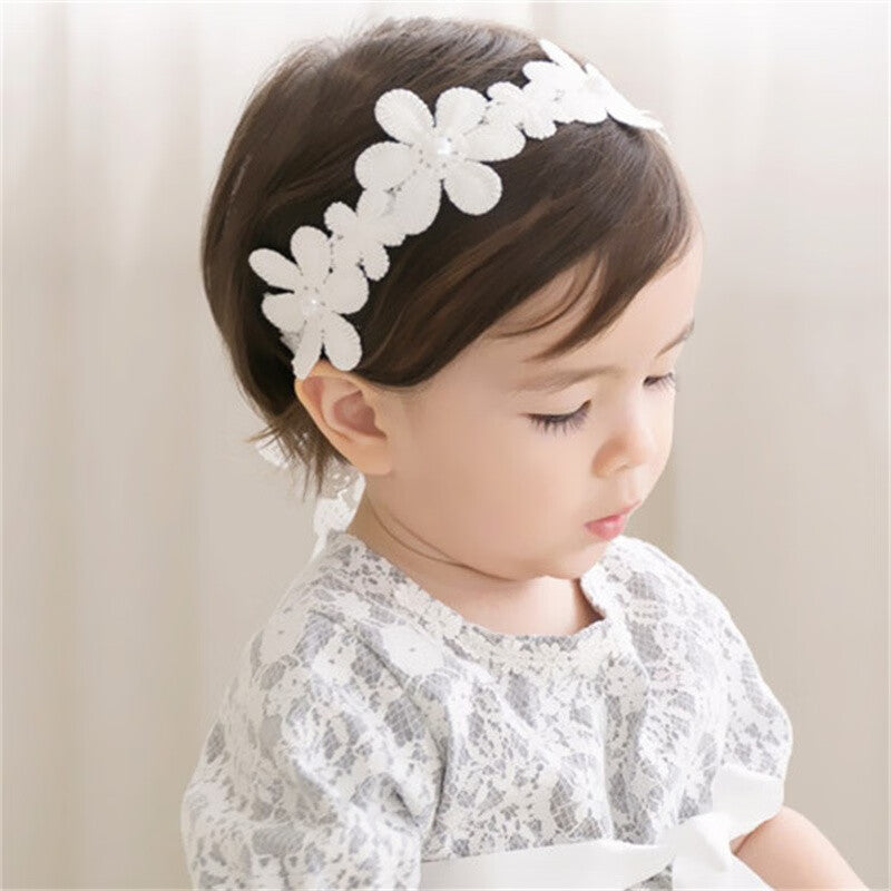 Baby Girl Bow Knot Lace Headband Hair Accessories