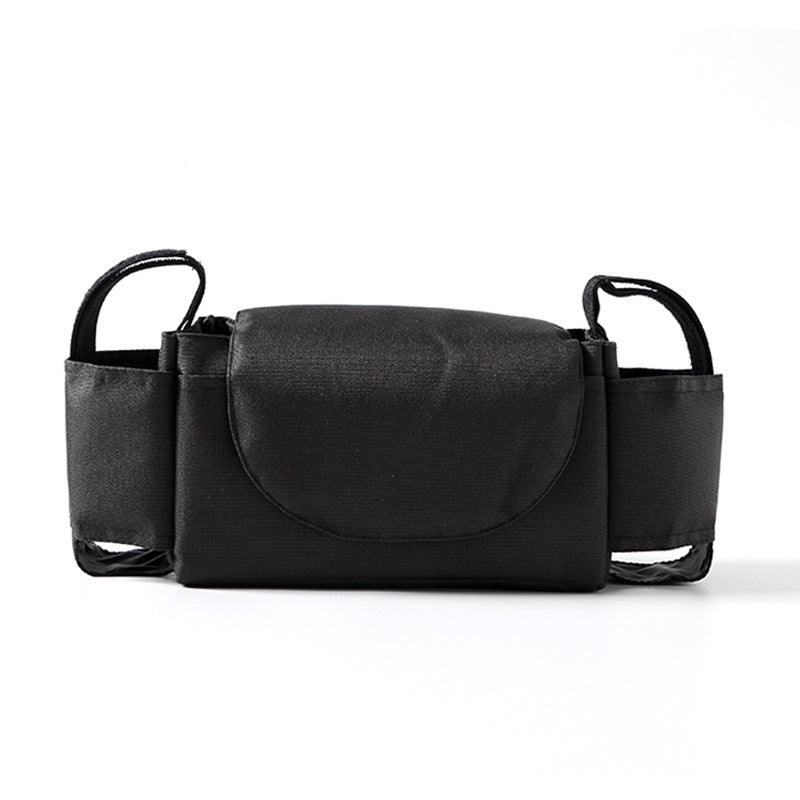 Large Capacity Baby Stroller Organizer Cup Holder Bag