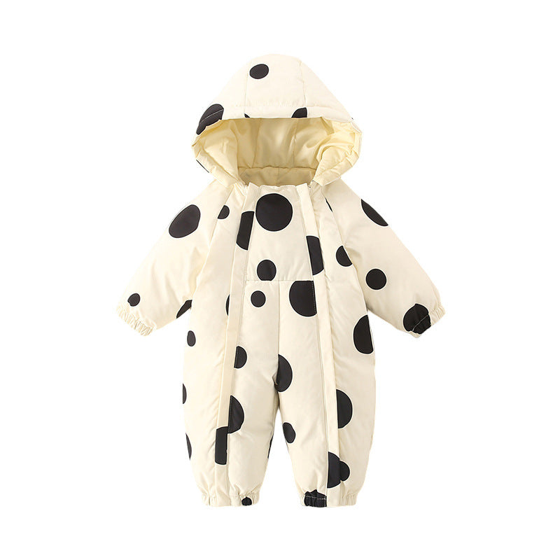 Winter Baby Down Coveralls Clothing