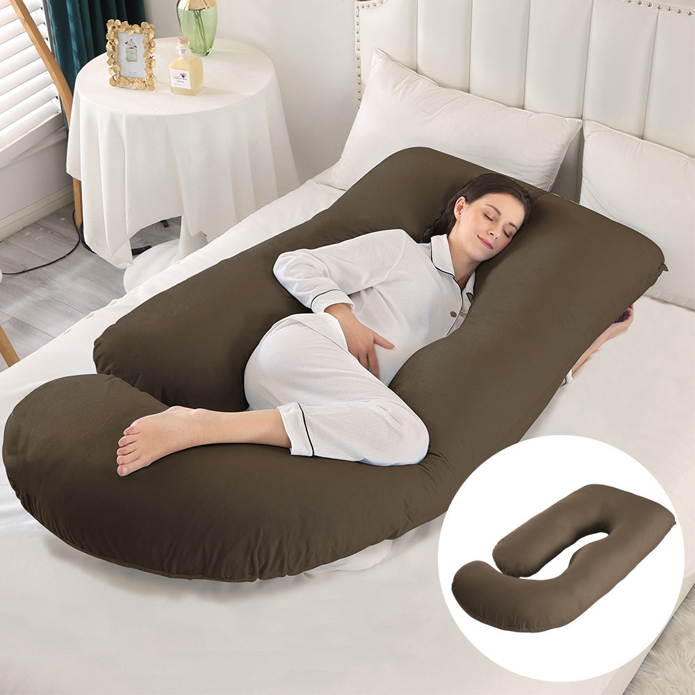 J-Type Maternity Waist Support Slope Pillow