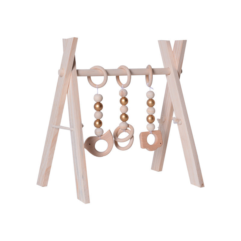 Wooden Baby Fitness Frame Educational Toy