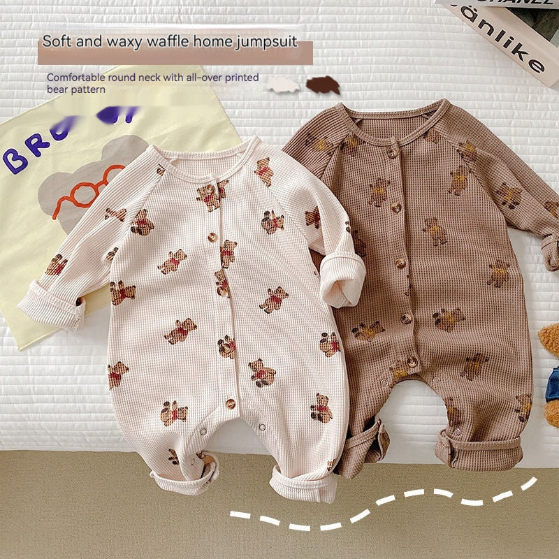 Baby Western Style Home Pajamas Romper