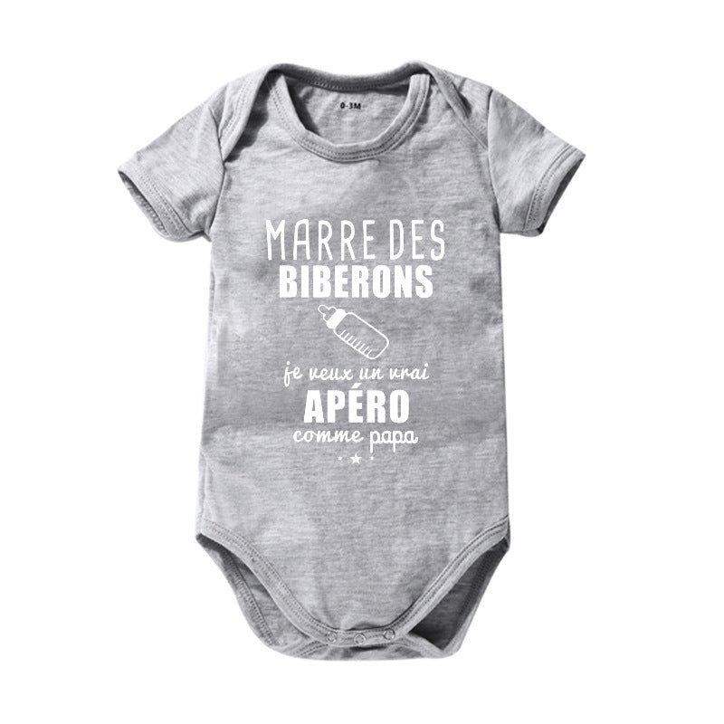 Pure Cotton Baby One-Piece Rompers