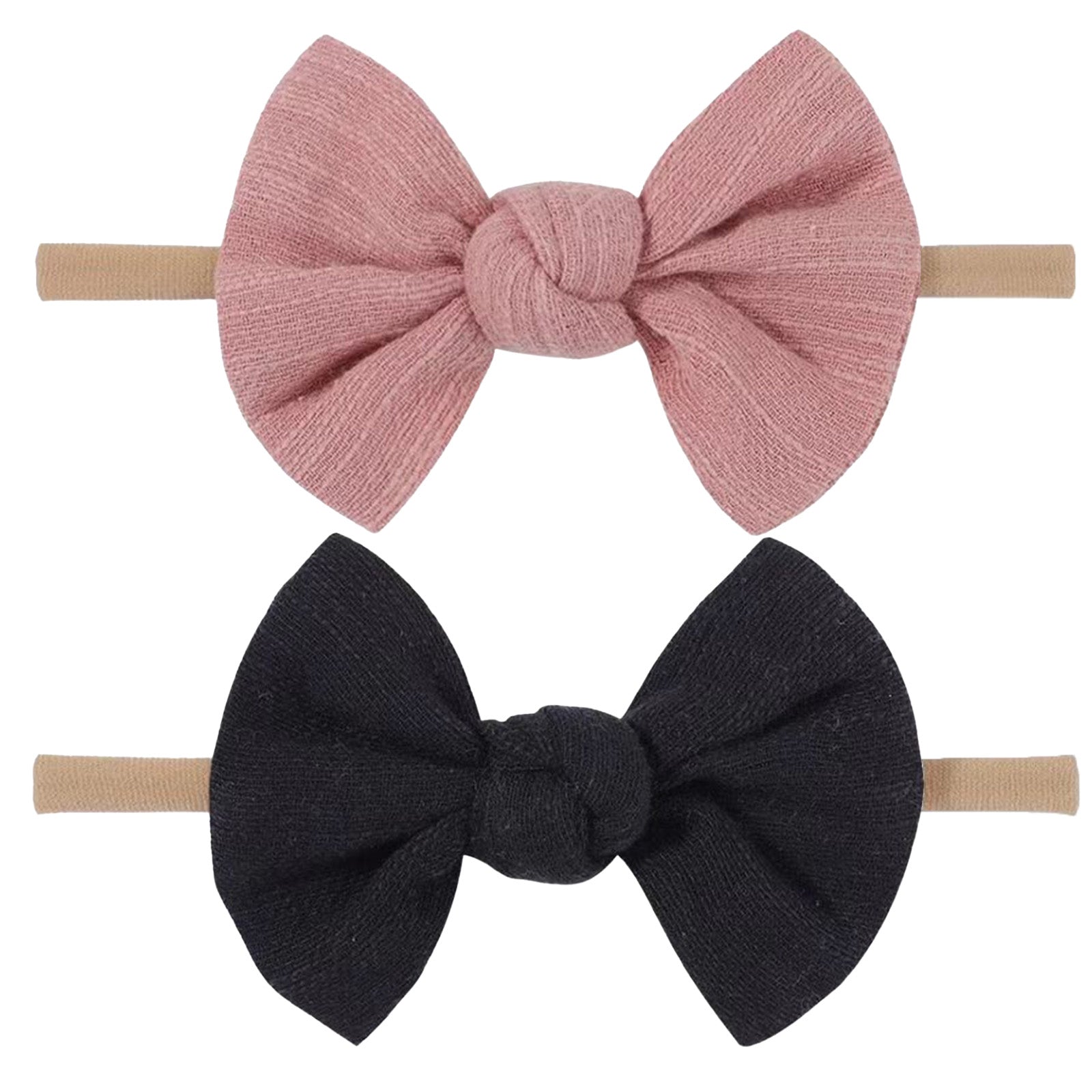 Baby Girl Nylon Bow Headband Hair Accessories