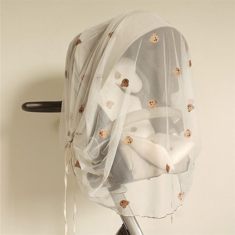 Full Coverage Baby Stroller Mosquito Net