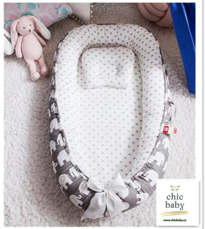 Portable Washable Baby Crib Travel Cotton Cradle