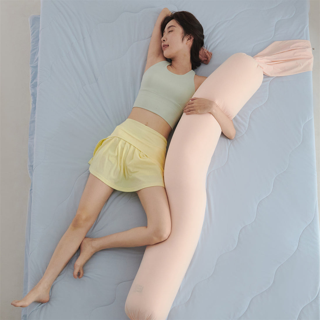 Skin-Friendly Multifunctional Maternity Side Sleeping Pillow