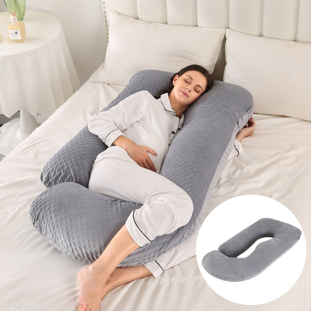 J-Type Maternity Waist Support Slope Pillow