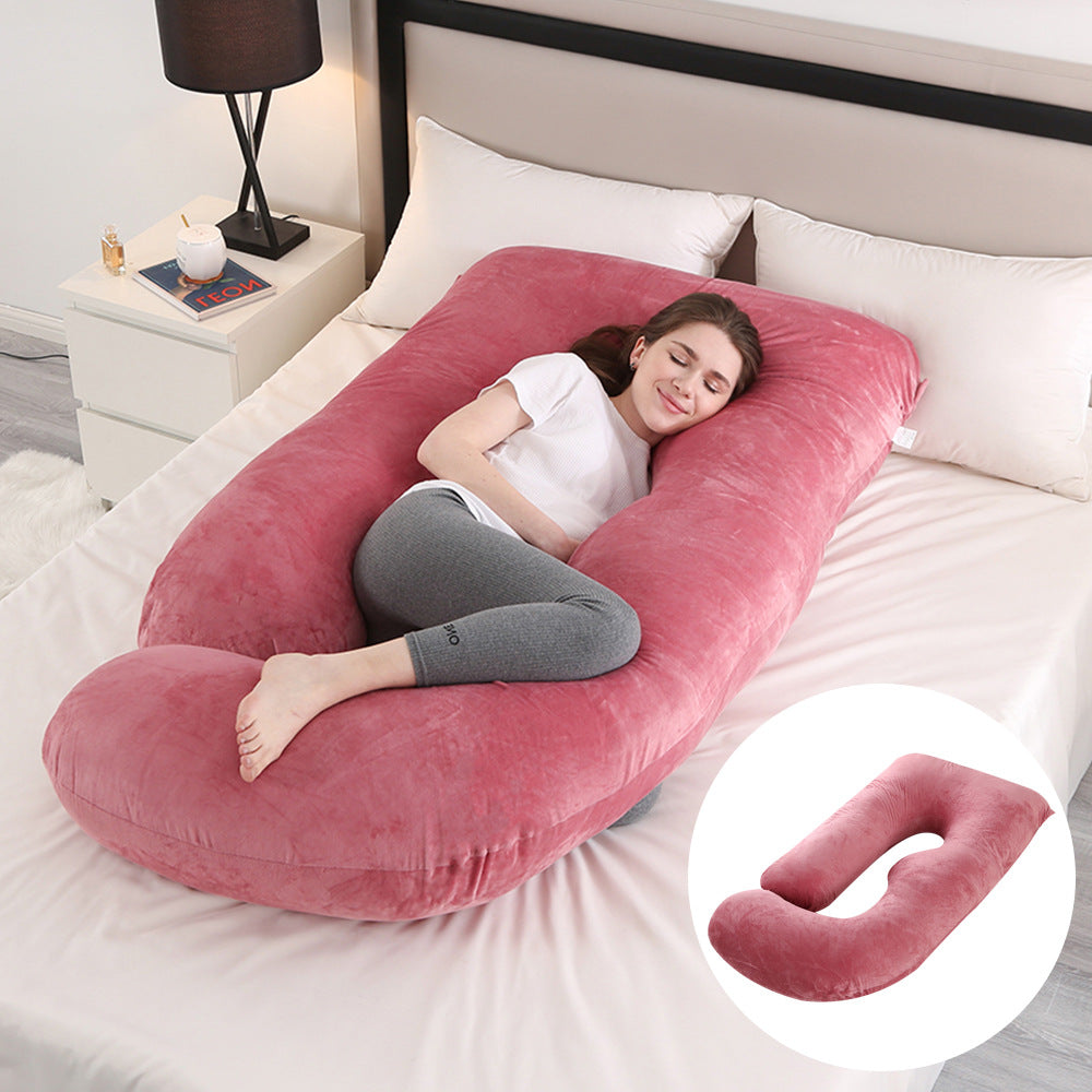 J-Type Maternity Waist Support Slope Pillow